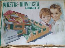 PLASTIK-UNIVERSAL GIGANTE - GIOCATTOLO VINTAGE PEZZI MANCANTI NON COMPLETO