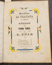 VERDI Giuseppe. Brani da opere