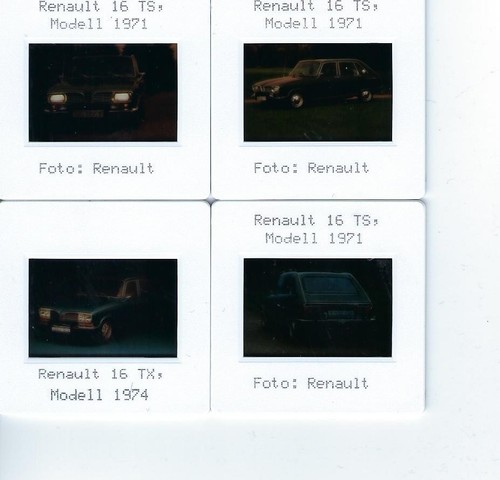 Konvolut dia renault 16 - 4,