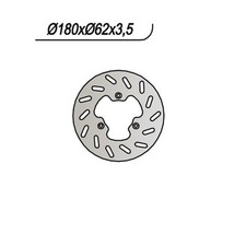 DISCO FRENO ANTERIORE NG 423