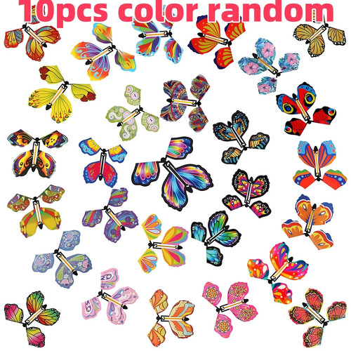 10pcs magic flying butterfly - 10pcs,