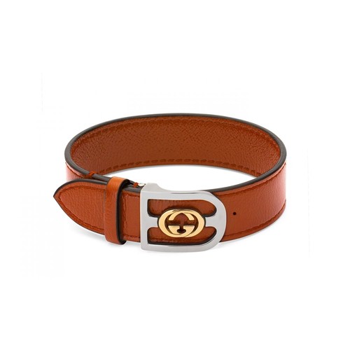 Bracciale gucci donna pelle - gucci,