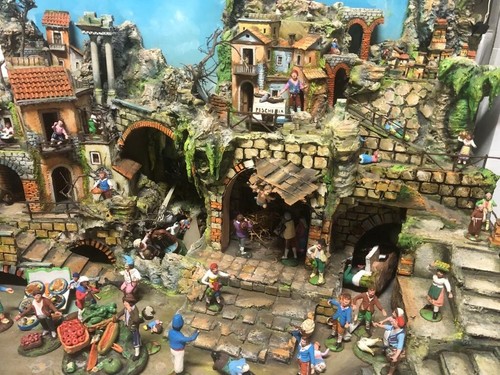 Presepe napoletano antico - presepe,