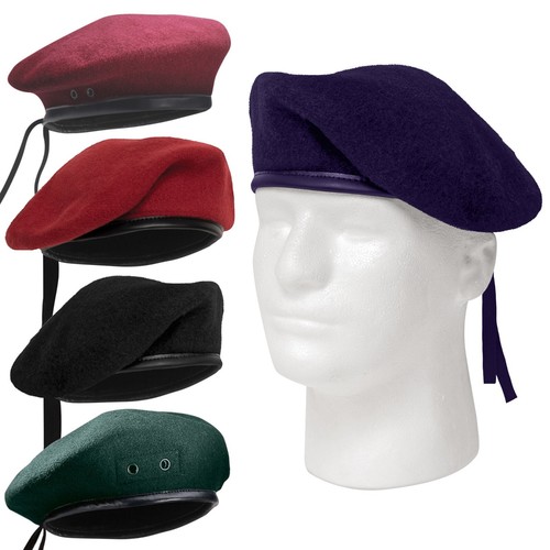 Berretto lana stile militare