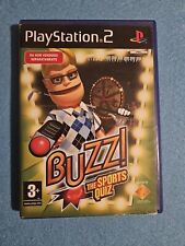PLAYSTATION 2 PS2 BUZZ THE SPORTS QUIZ GIOCO PAL ITALIANO  PARTY  Ps 2