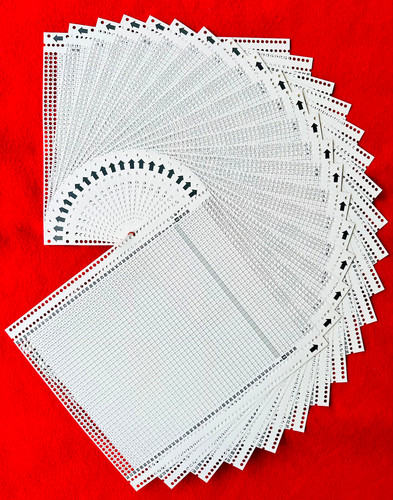 Nuovo schede forate blanco - 20,