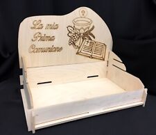 VASSOIO CESTO LEGNO PORTA