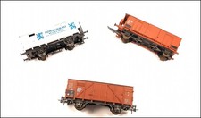 ROCO-LILIPUT-LASER LOTTO 3 carri merce per hobbisti o ricambi HO DC #ST10#.