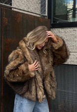 CAPPOTTO PELLICCIA SINTETICA