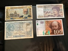 Banconote da 100, 20, 10 e 5