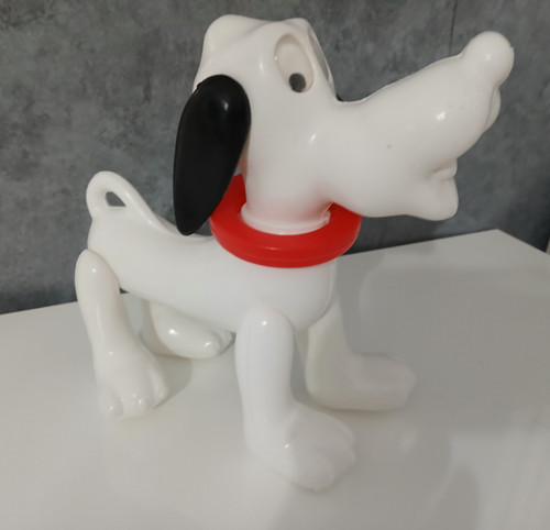 Vintage white black plastic - vintage,