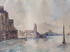 Antico dipinto vecchio