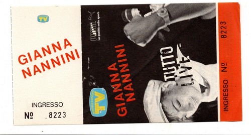 Biglietto concerto gianna - concerto,