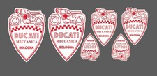 6 stickers shield Ducati