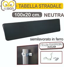 TABELLA SEGNALETICA STRADALE