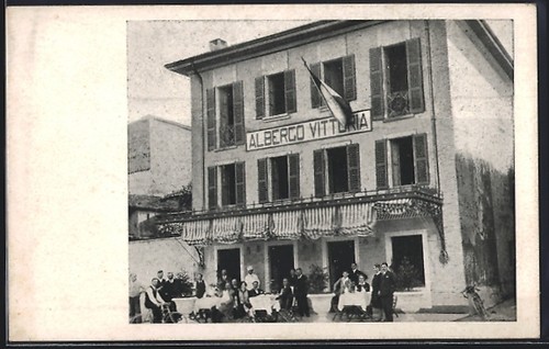 Cartolina arona lago maggiore - arona/lago,