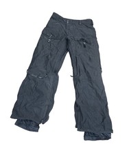 Pantaloni da sci Burton Ronin neri snowboard dry ride stile cargo uomo taglia large