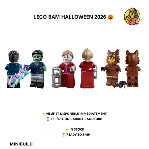 Lego minifigs bam halloween - bam,