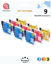 9 Cartucce per Brother LC980