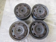 SET 4 CERCHI IN FERRO DA 14 POLLICI 4 FORI 5JX14H2 ET45 ROVER 200 1.4 B 76KW 5M 