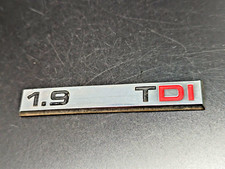 SKODA 1.9 TDI LOGO SIGLA EMBLEMA FREGIO STEMMA SCRITTA TARGHETTA BADGE TARGA