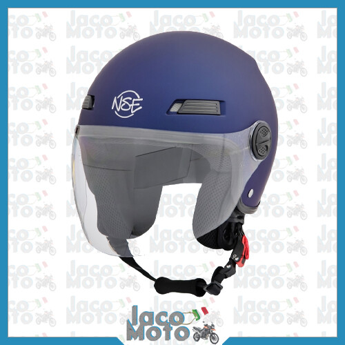 Casco jet con visiera - visiera, moto
