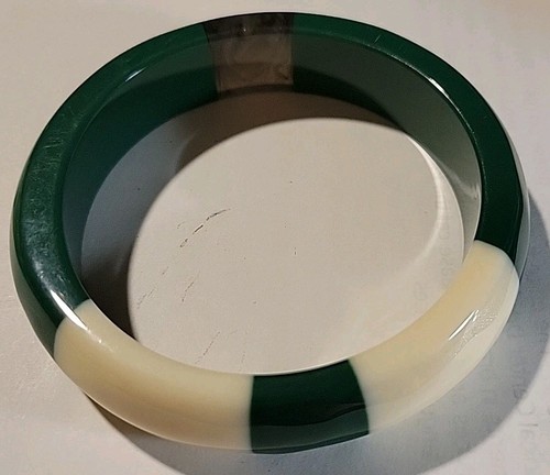Bracciale plastica righe - bracciale,