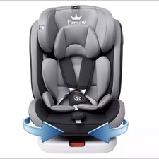 Seggiolino Auto Bambino 360° Girevole ISOFIX 9-36kg 0-12 Anni Sicuro ECE R44