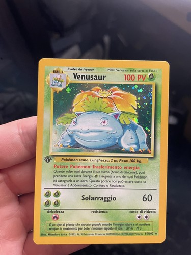 Set base venusaur edizione - set,