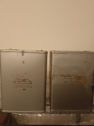 Coppia condensatori 45uf 200v - condensatori,