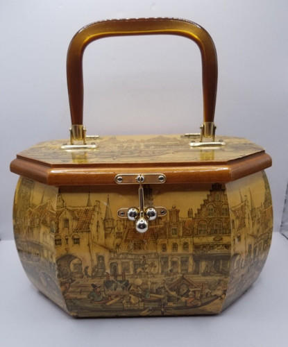 Anton pieck decoupage scatola - pieck,