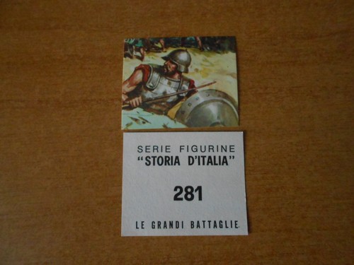 Figurina storia italia 281 - storia, n.281
