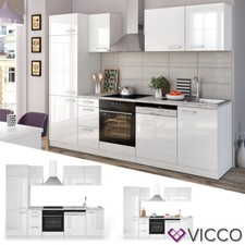 Cucina componibile Blocco cucina Cucina su misura Optima Bianco lucido Vicco