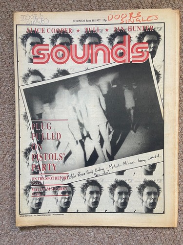 Sex pistols sounds 18 june - "sounds",