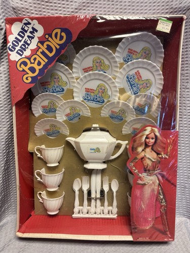 Servizio tè barbie golden - servizio, da