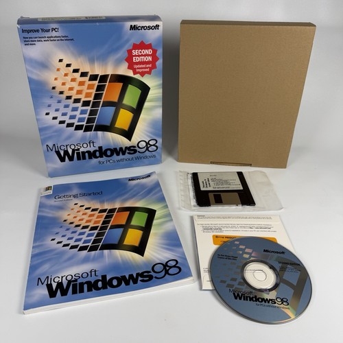 Microsoft windows seconda - windows, 98