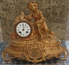 Parigina Bronzo Dorato 1870