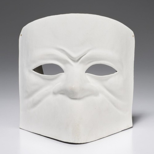 Maschera carnevale bianca - carnevale,