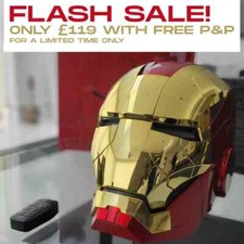 Vendita Flash: Casco Iron Man MK5 1:1 a controllo vocale - solo tempo limitato
