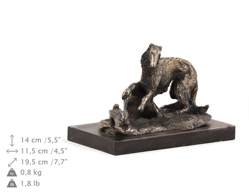 Barsoi levriero russo statua - russo,,