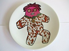 Enrico Baj piatto ceramica