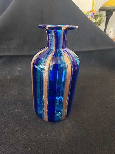 Bottiglia vaso vetro murano - bottiglia/vaso,