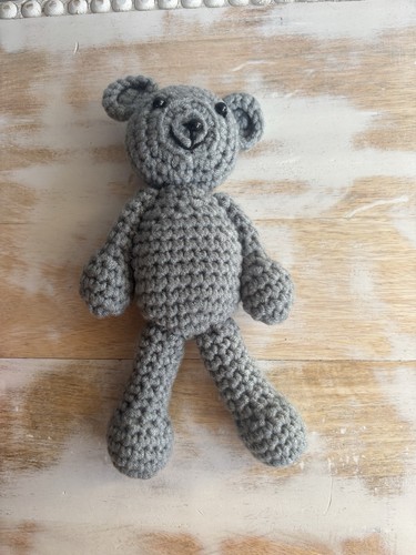 Handmade crochet teddy bear - crochet,