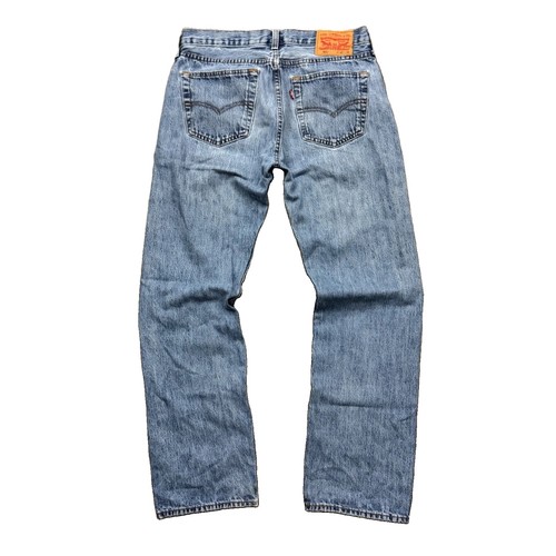 Jeans levis 501 blu lavaggio - jeans,