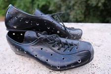Scarpe ciclismo vintage NUOVE, per "L'Eroica". Vera pelle 38