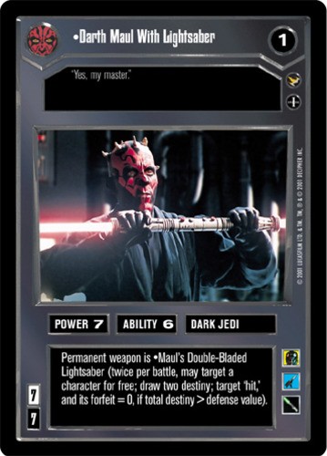 Darth maul con spada - darth,