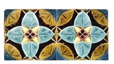 Rare 2 pezzi piastrelle