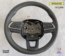 Volante Fiat Tipo 2016 in PELLE NERO ORIGINALE con COMANDI integrati Sterzo Auto