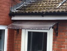 Baldacchino porta in ferro