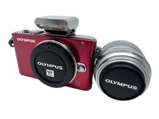Obiettivo rosso OLYMPUS PEN Lite E-PL3 quasi nuovo, flash, dal Giappone